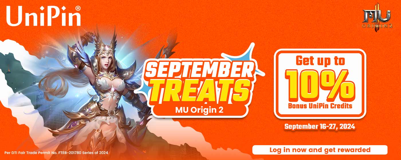 September Treats: MU ORIGIN 2 (PH)
